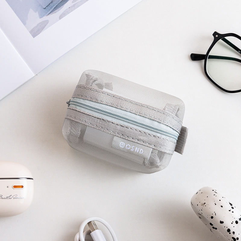 Gray Mesh Organizer Bags – for - Tech Accessories Case recension och pris